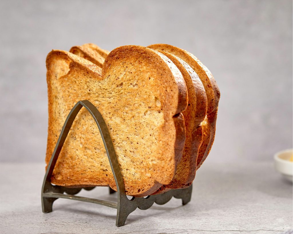 Toast, bread, simple.